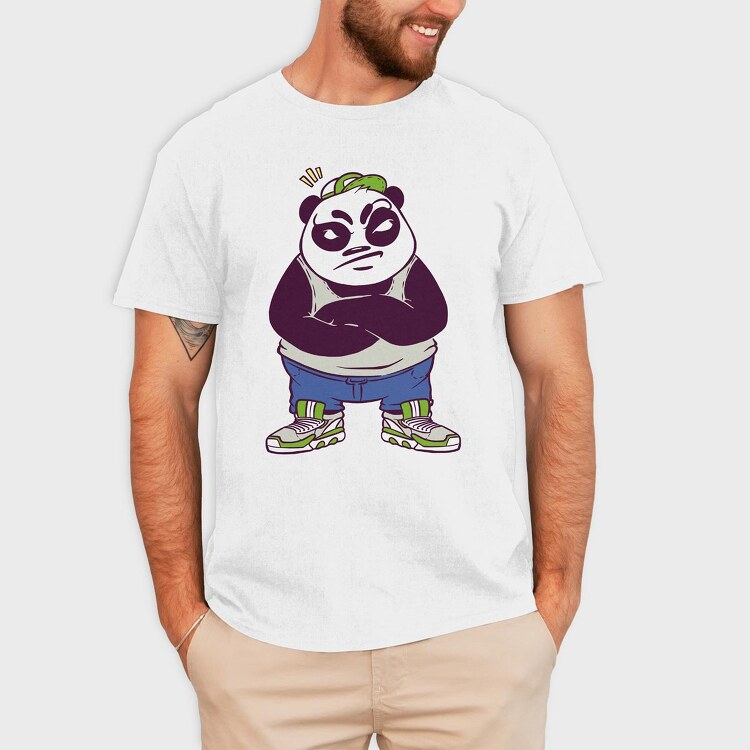 Mad Panda Boy, Tricou Barbati (Unisex)