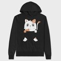 Baby Cat, Hanorac Oversize Barbati (Unisex)