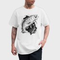 Fish Illustration, Tricou Barbati (Unisex)