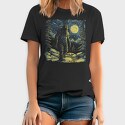 Starry Night Bigfoot, Tricou Barbati (Unisex)