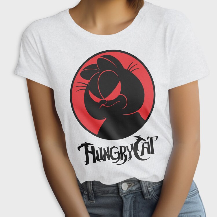 Garfield Hungry Cat, Tricou Femei