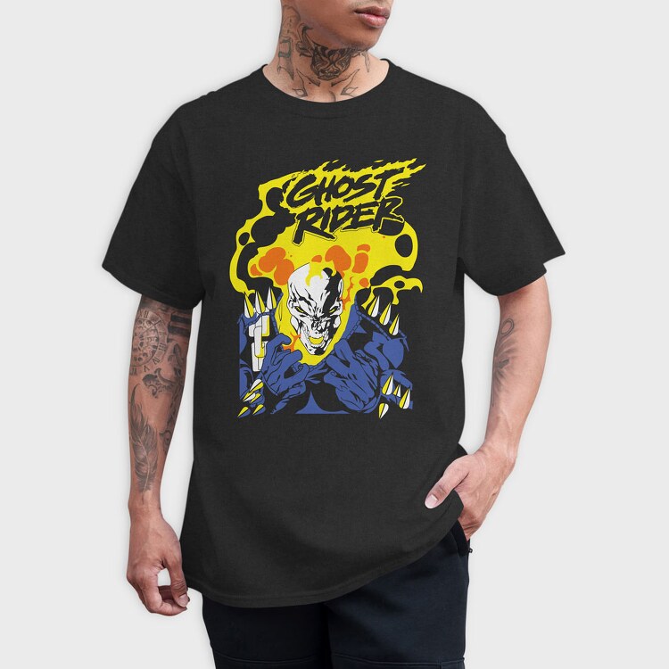 Ghost Rider 2, Tricou Barbati (Unisex)