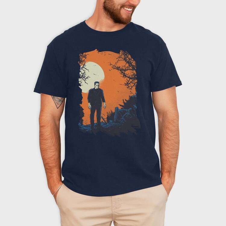 Frankestein, Tricou Barbati (Unisex)