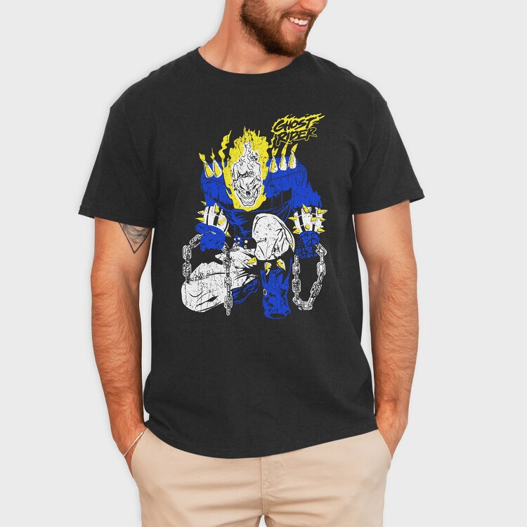 Ghost Rider 3, Tricou Barbati (Unisex)