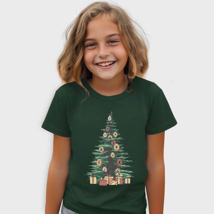 Christmas Tree Donuts, Tricou Copii