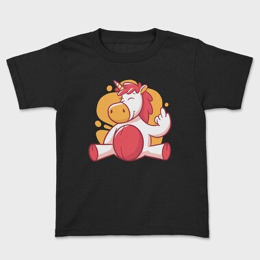 Unicorn Middle Finger, Tricou Copii