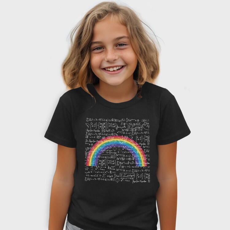 Maths Rainbow, Tricou Copii