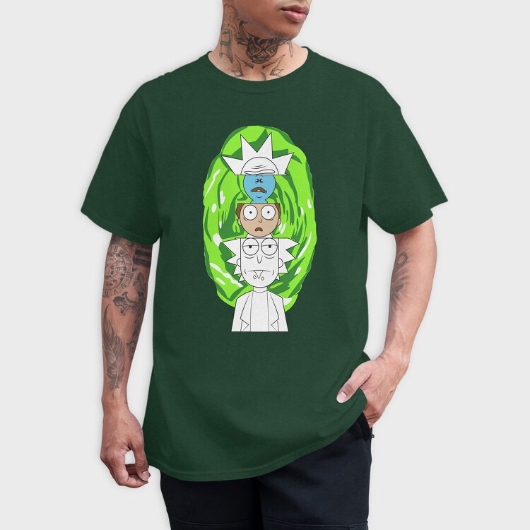 Rick and Morty 42, Tricou Barbati (Unisex)