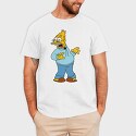 Grandpa Simpson, Tricou Barbati (Unisex)