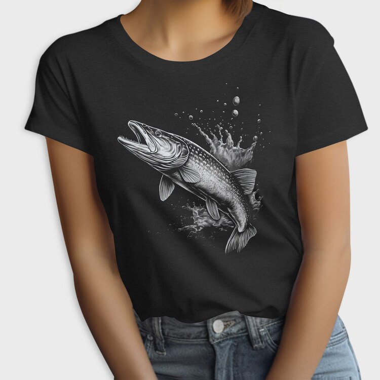 Fish Monochrome, Tricou Femei