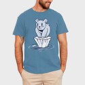 Polar Bear Alone, Tricou Barbati (Unisex)