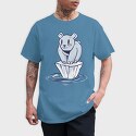 Polar Bear Alone, Tricou Barbati (Unisex)