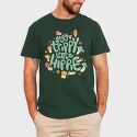Trippy Hippie, Tricou Barbati (Unisex)