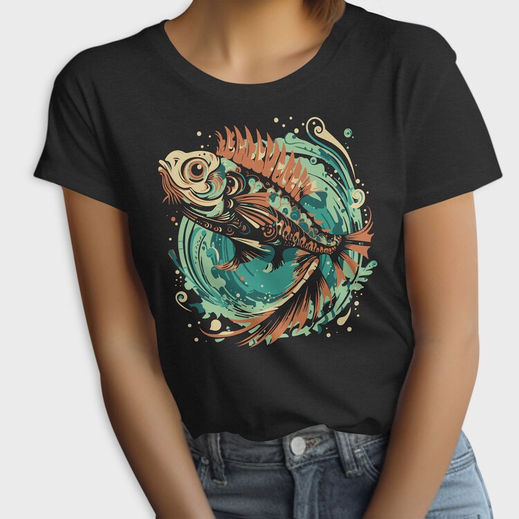 Fish Ornament, Tricou Femei