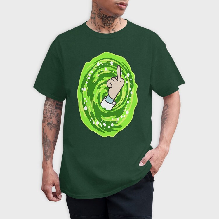 Rick and Morty 57, Tricou Barbati (Unisex)