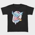 Unicorn Ballet Middle Finger, Tricou Copii