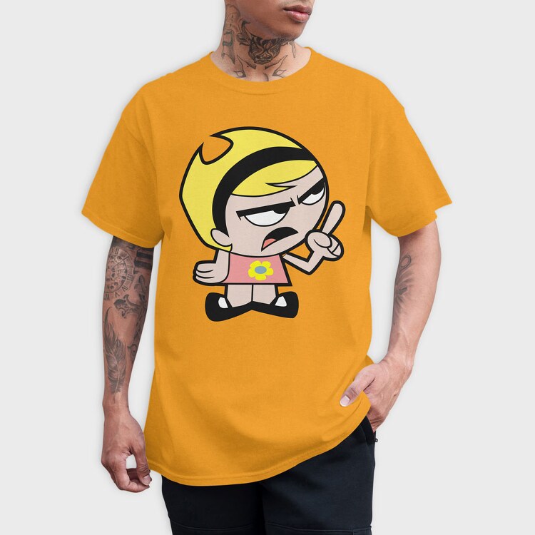 Cartoon Retro Billy and Mandy 1, Tricou Barbati (Unisex)