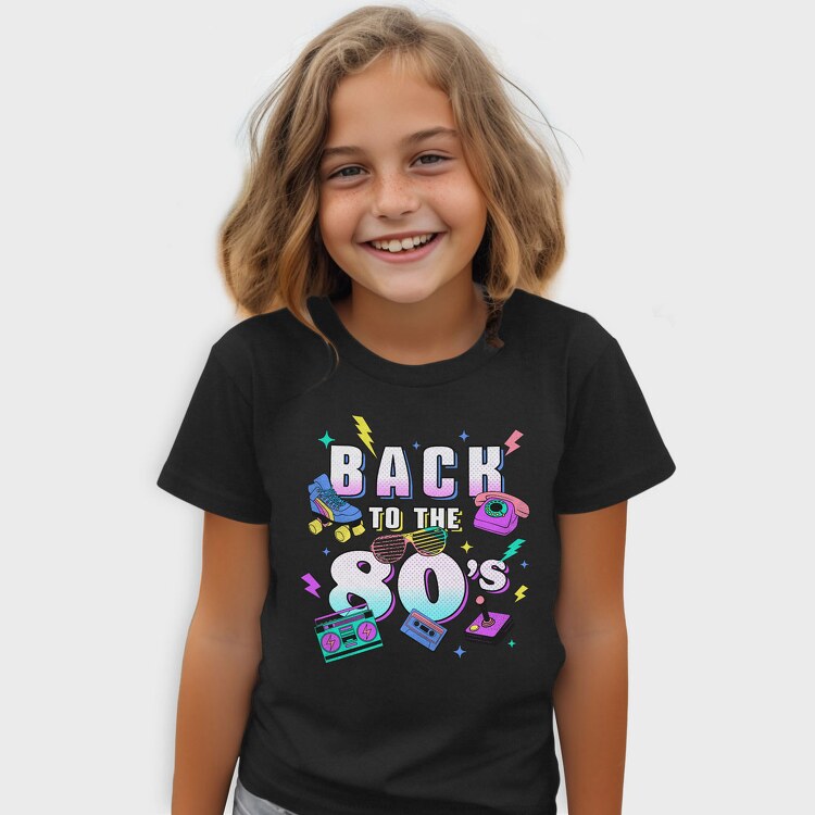 Back to the 80 S, Tricou Copii