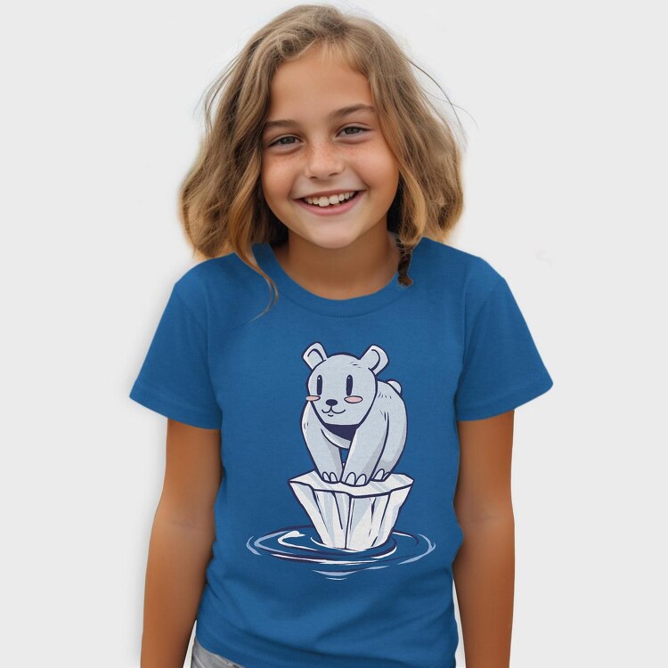 Polar Bear Alone, Tricou Copii
