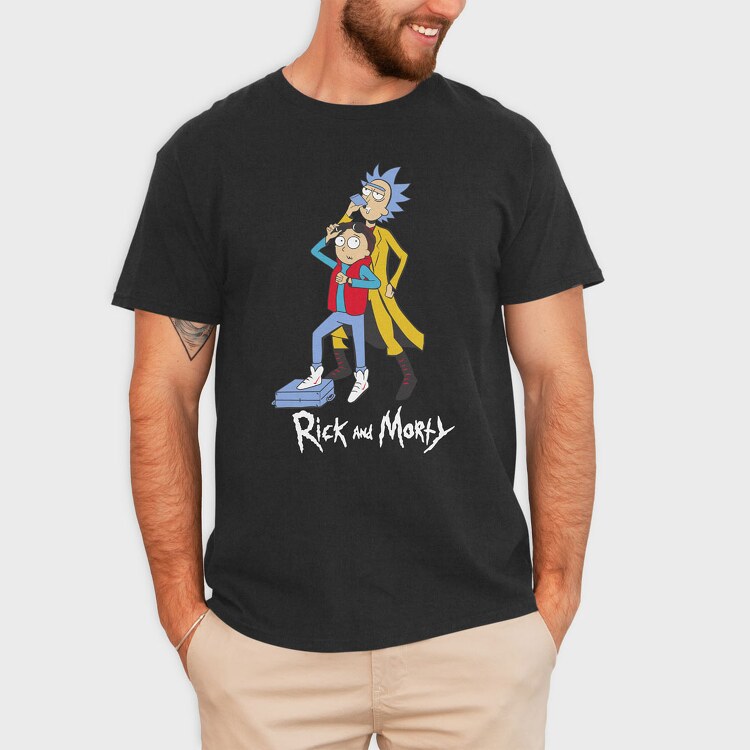 Rick and Morty 66, Tricou Barbati (Unisex)