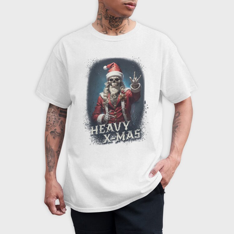 Heavy X Mas Christmas, Tricou Barbati (Unisex)