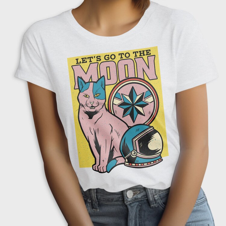 Lets Go to the Moon, Tricou Femei