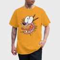 Cartoon Retro Courage the Cowardly Dog 2, Tricou Barbati (Unisex)