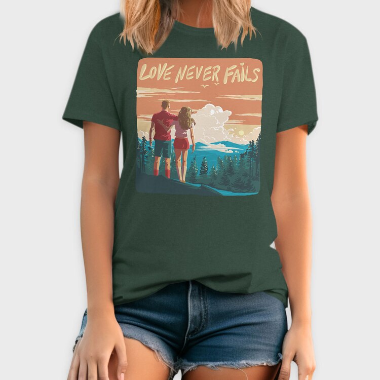 Highcliff Couple, Tricou Barbati (Unisex)