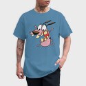 Cartoon Retro Courage the Cowardly Dog 3, Tricou Barbati (Unisex)
