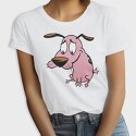 Cartoon Retro Courage the Cowardly Dog 4, Tricou Femei