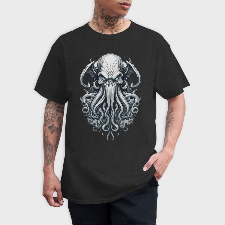 Cthulhu, Tricou Barbati (Unisex)
