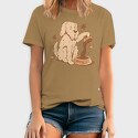 Dog Coffee Doodle, Tricou Barbati (Unisex)