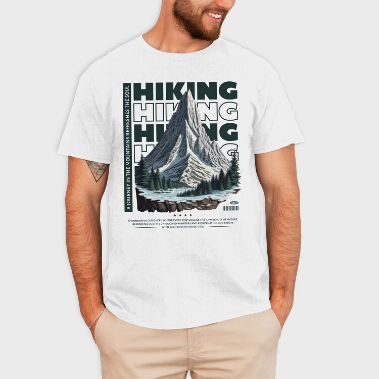Hiking Journey, Tricou Barbati (Unisex)