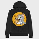 Tom and Jerry 5, Hanorac Oversize Barbati (Unisex)