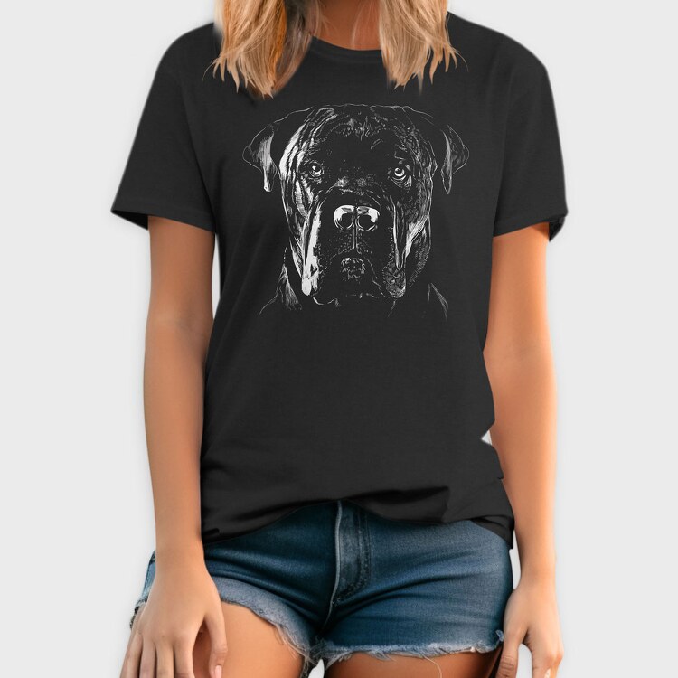 Italian Cane Portrait, Tricou Barbati (Unisex)