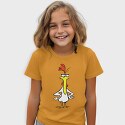 Cartoon Retro Cow and Chicken 6, Tricou Copii