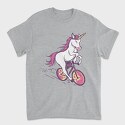 Bicicle Unicorn, Tricou Barbati (Unisex)