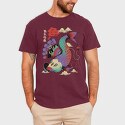 Psychedelic Japanese 04, Tricou Barbati (Unisex)