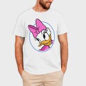 Cartoon Retro Daisy Duck 1, Tricou Barbati (Unisex)