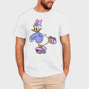 Cartoon Retro Daisy Duck 3, Tricou Barbati (Unisex)