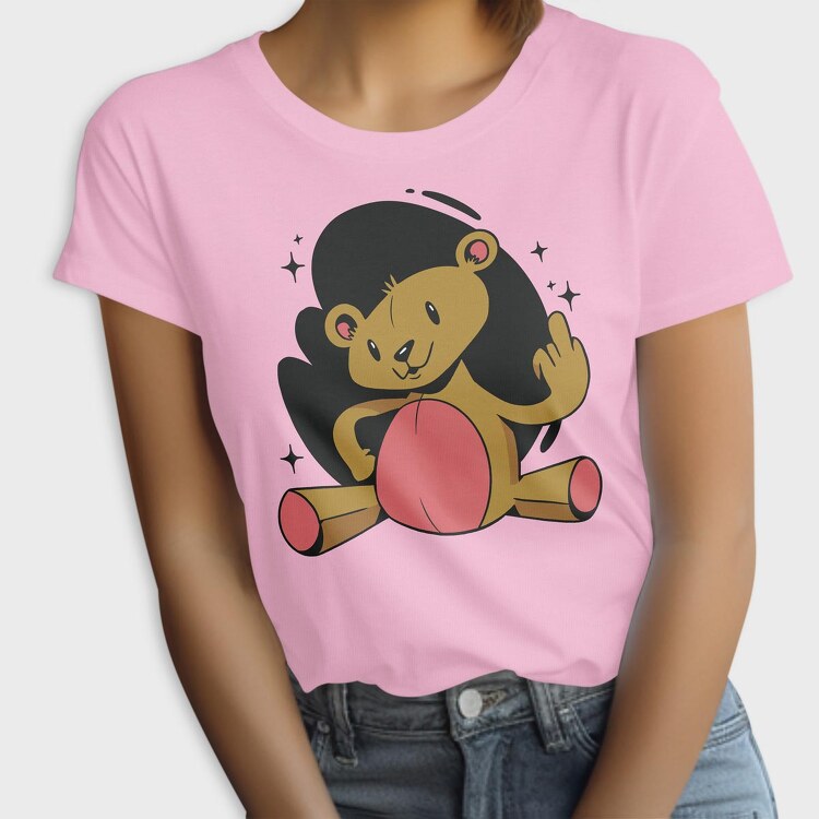 Rude Teddy Bear, Tricou Femei