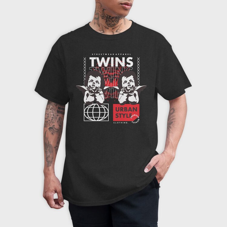 Twins 2, Tricou Barbati (Unisex)