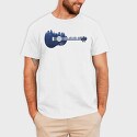 Ukulele Landscape, Tricou Barbati (Unisex)