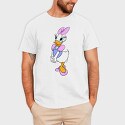Cartoon Retro Daisy Duck 6, Tricou Barbati (Unisex)