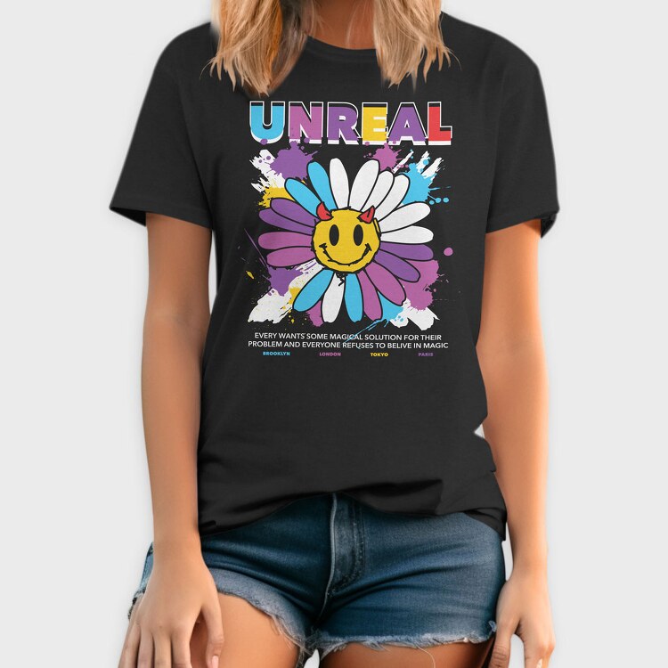 Unreal 1, Tricou Barbati (Unisex)