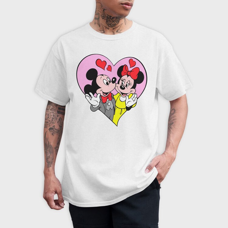 Cartoon Retro Disney 5, Tricou Barbati (Unisex)
