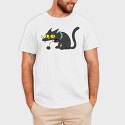 Vector Simpsons Cat, Tricou Barbati (Unisex)