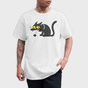 Vector Simpsons Cat, Tricou Barbati (Unisex)