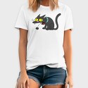 Vector Simpsons Cat, Tricou Barbati (Unisex)