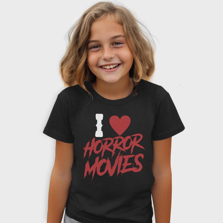 I Love Horror Movies, Tricou Copii